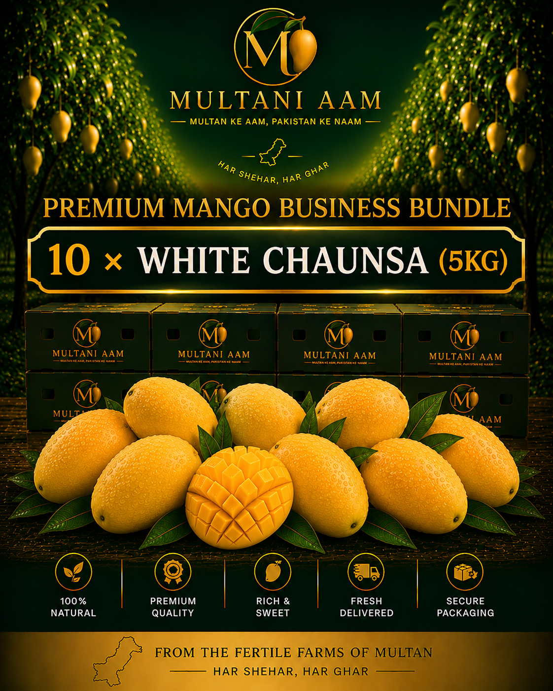White Chaunsa Family Bundle